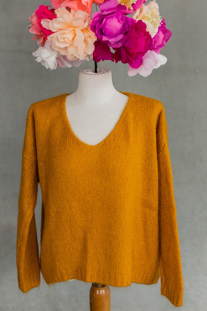 Pull Lucile jaune