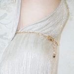 Ceinture chaîne dorée avec cadenas