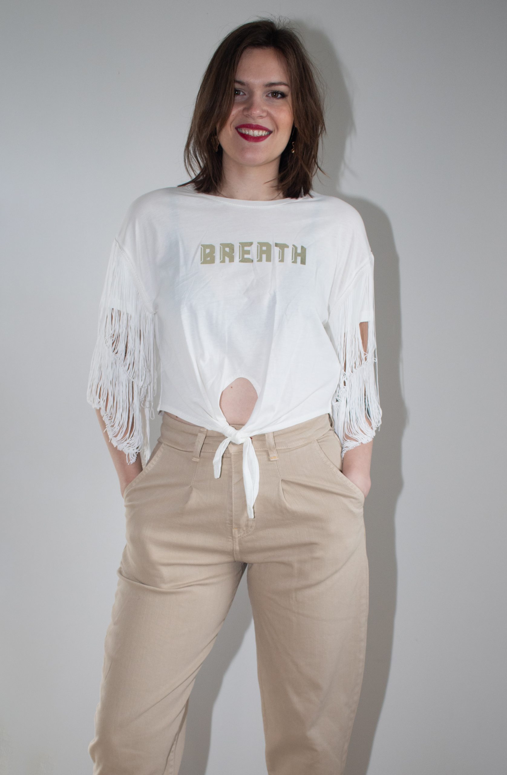 T-shirt femme coton "BREATH"