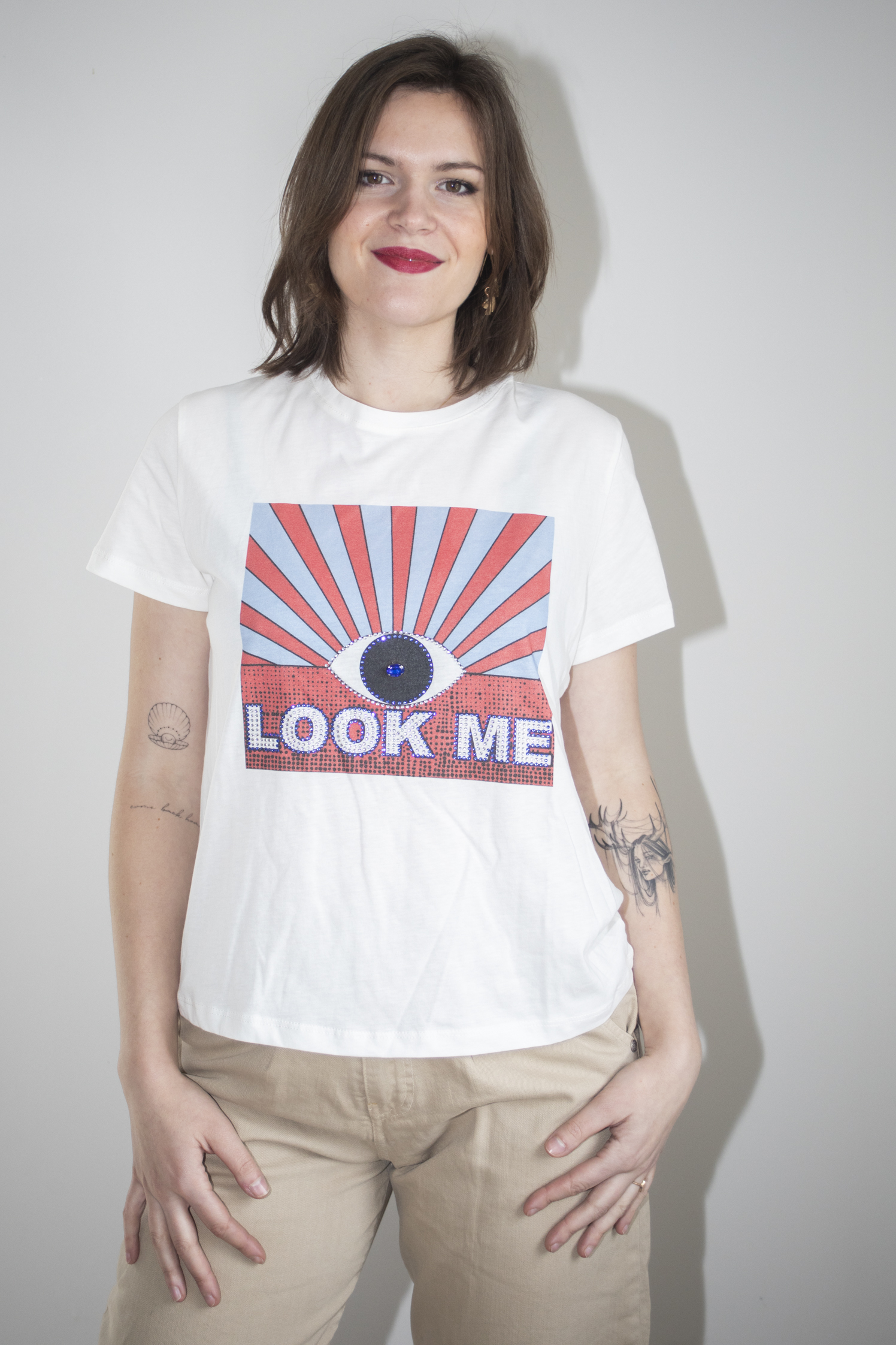 T-shirt femme coton