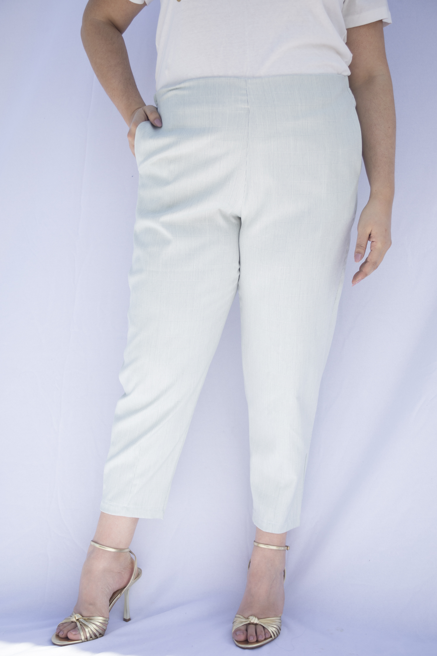 Pantalon élégant grande taille