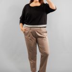 Pantalon à pinces Grande taille