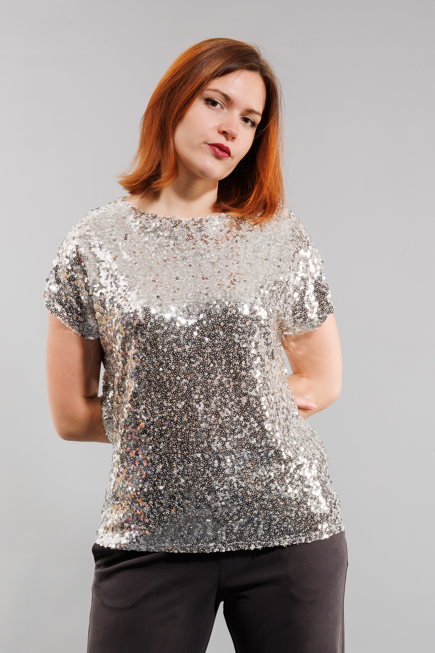 Blouse à Paillettes