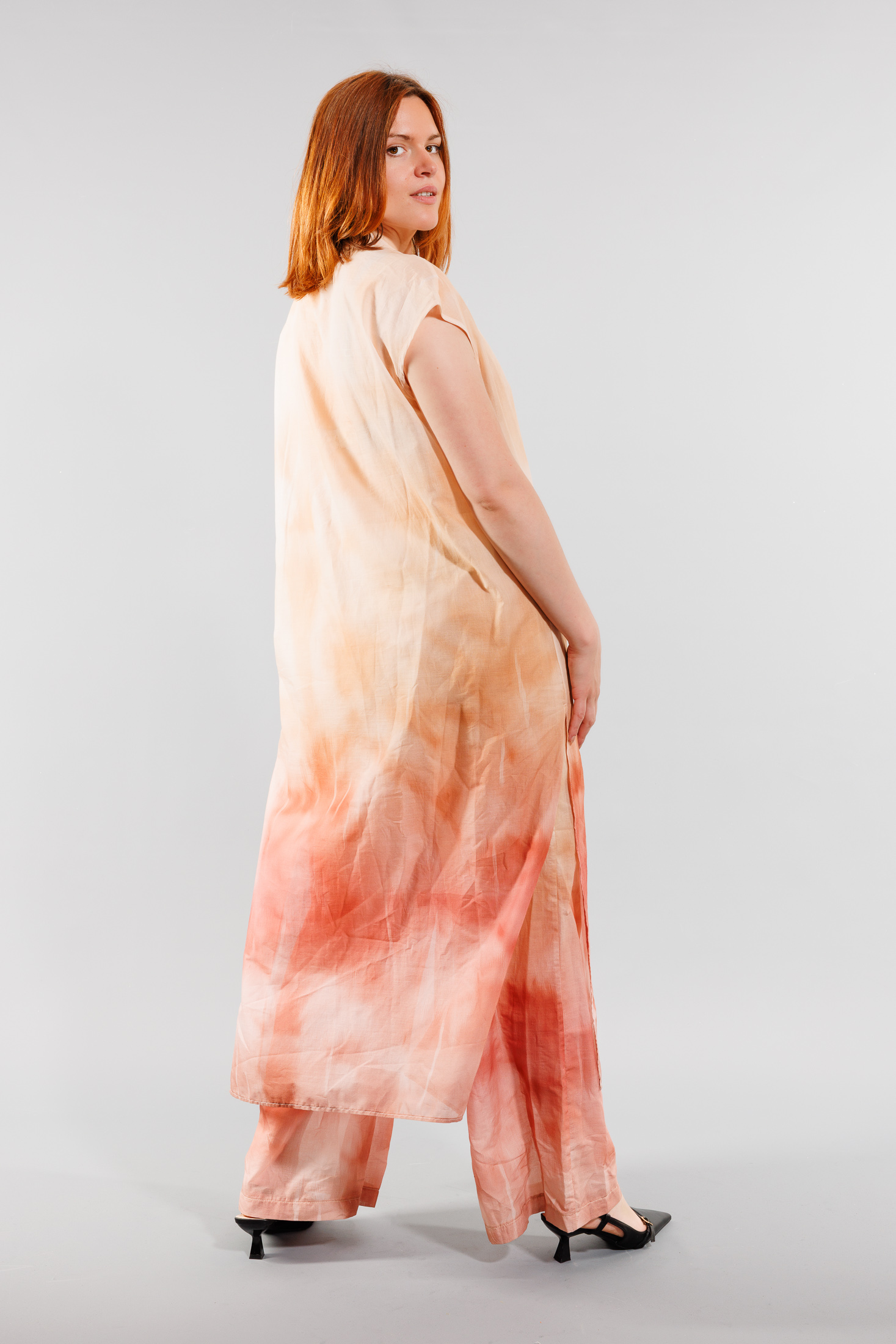 Chemisier long Tye- Dye