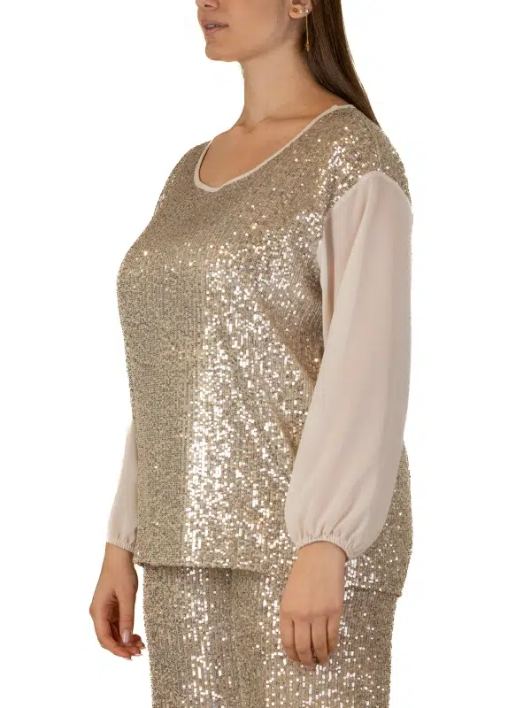 Blouse à paillettes
