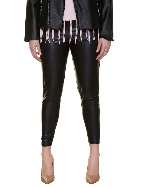 Pantalon en simili cuir