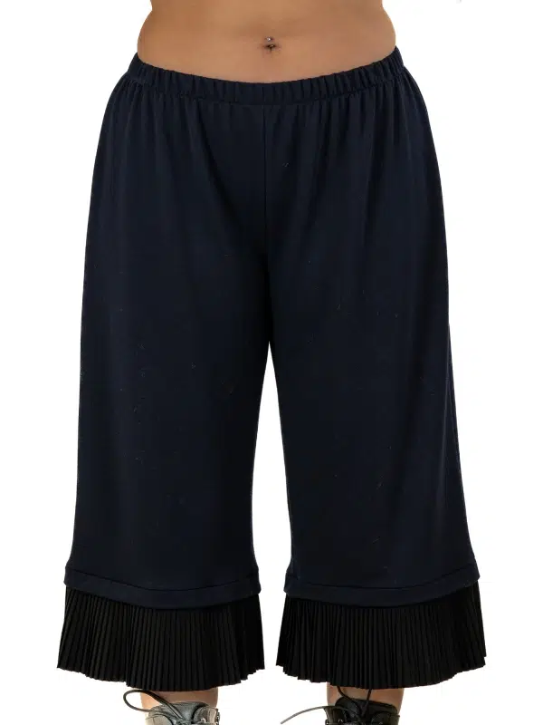 pantalon culotte cerises damour Pantalon culotte à volant plissé